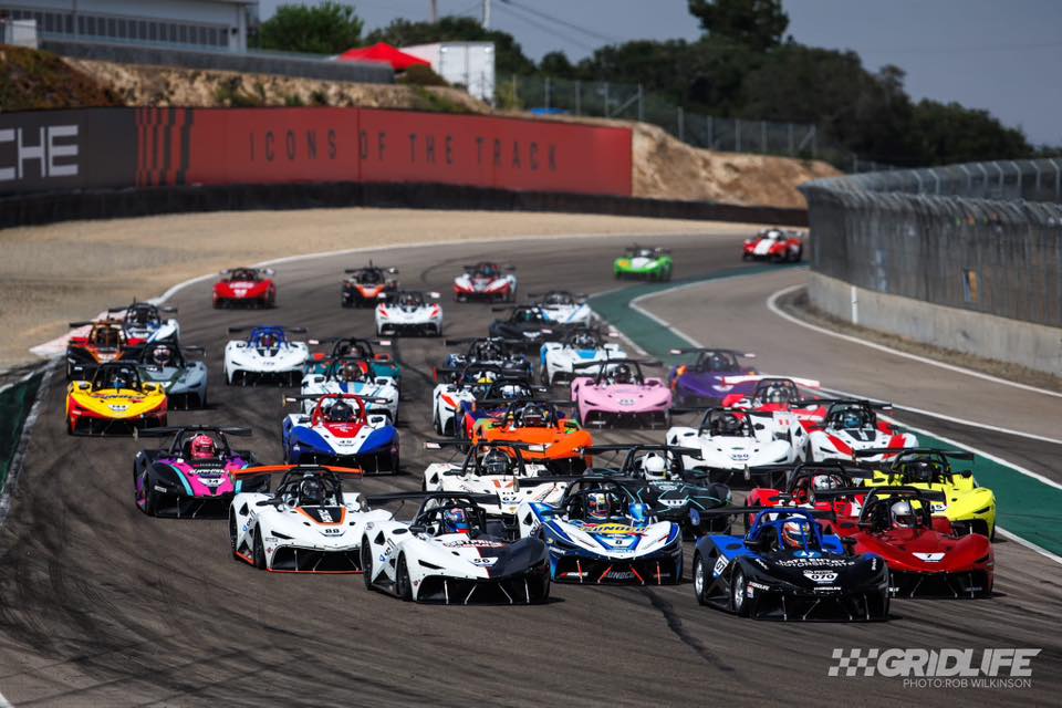 Rush SR grid at Laguna Seca