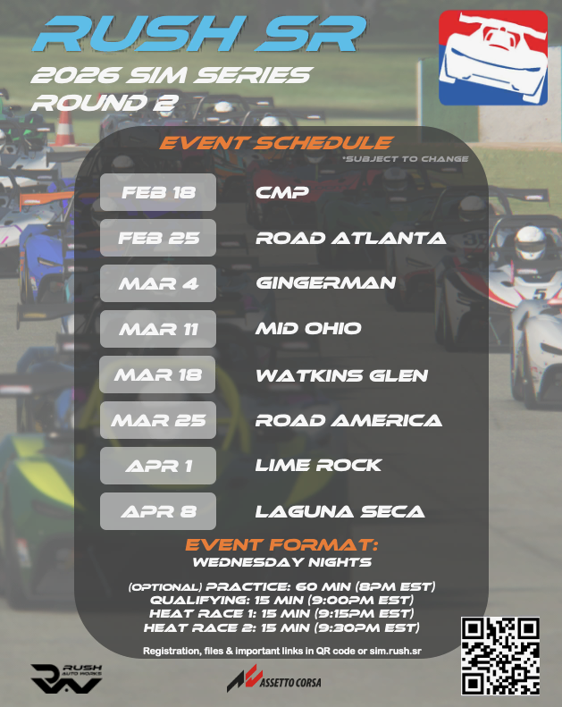 Round 2 Schedule